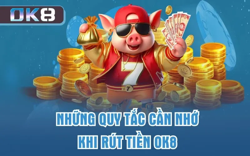 Những quy tắc cần nhớ khi rút tiền OK8