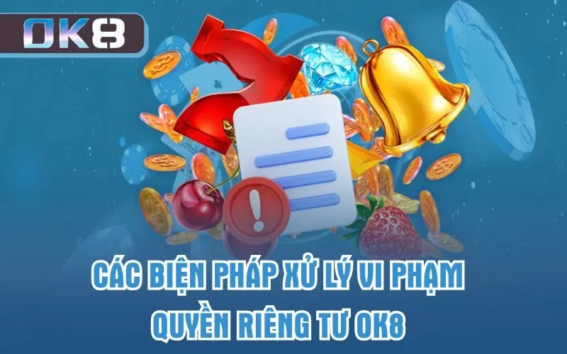 Các biện pháp xử lý vi phạm quyền riêng tư OK8