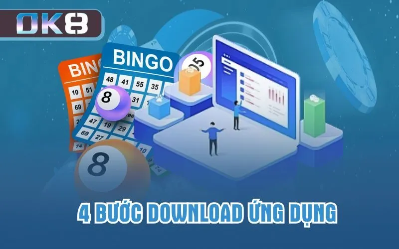 4 bước download ứng dụng